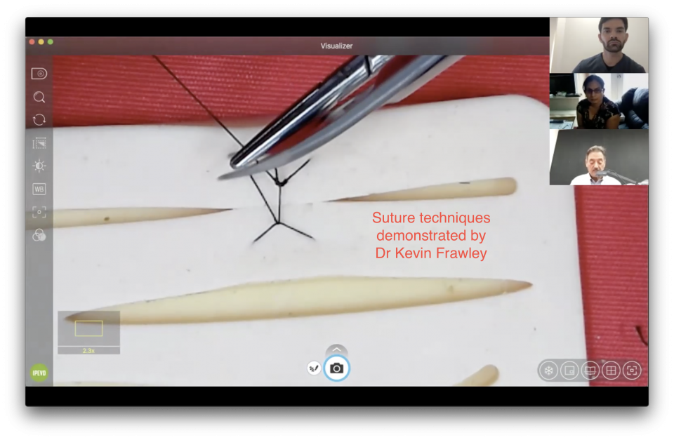 Suture Board | Surgical Esthetics | Surgical Esthetics Bone Graft