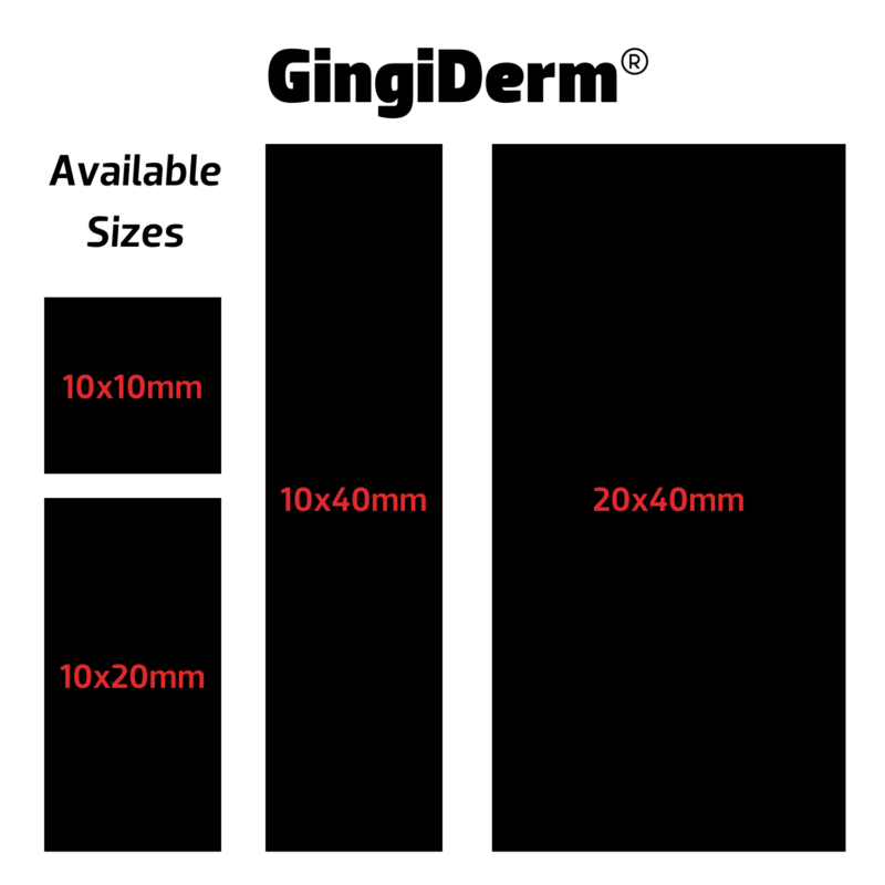 GingiDerm Acellular Dermis | Surgical Esthetics | Surgical Esthetics Bone Graft