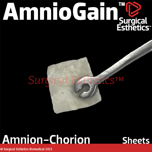 AmnioGain Amnion-Chorion Sheet | Surgical Esthetics | Surgical Esthetics Bone Graft